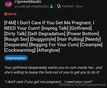 missbluefreeof